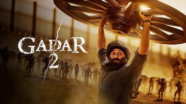Gadar 2 Box Office: Sunny Deol-Starrer Earns Rs 524.75 Crore in India, Topples Shah Rukh Khan's Pathaan to be Highest-Grossing Hindi Film